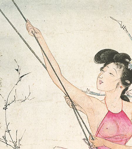 定兴-胡也佛的仕女画和最知名的金瓶梅秘戏图